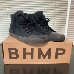 Bohempia Orik 2.0 - Black converse style barefoot shoe - W10/M8/EU41